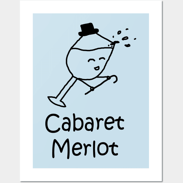 Cabaret Merlot Pocket Wall Art by PelicanAndWolf